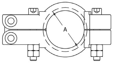 13ASME ASME DOUBLE BOLT CLAMP
