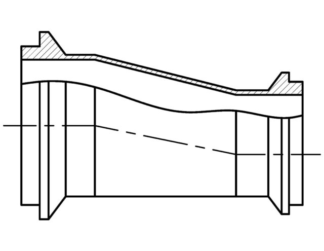 32-14I-14I CONCENTRIC REDUCER, MALE ENDS