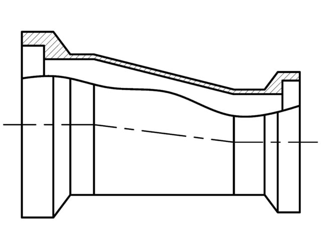 32-15I-15I CONCENTRIC REDUCER, FEMALE ENDS