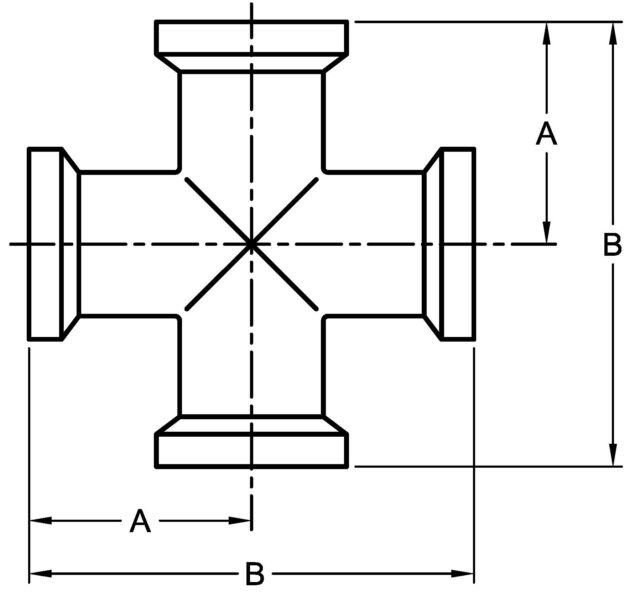 9I CROSS, FEMALE ENDS