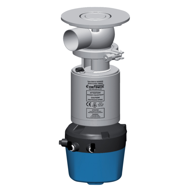Definox VDCI Body Configuration For Flow Control Valves