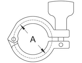 P13MHHM PURITY CLAMP