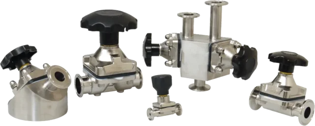 Sanitary Diaphragm Valves and Actuators