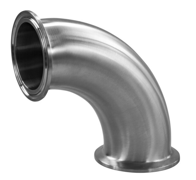 PV2CMP APC 90 DEGREE ELBOW, APV CLAMP ENDS
