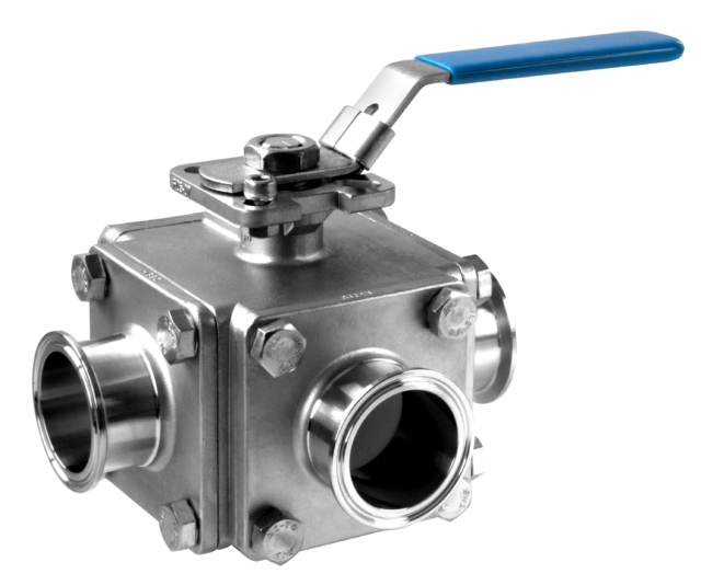 3-WAY BALL VALVES