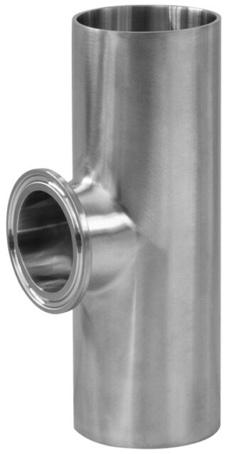 S7RSWWK REDUCING TEE, TANGENT WELD ENDS X SHORT CLAMP BRANCH